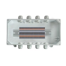 КСП-20 IP66 Аякс PUSH-IN. Влагозащищенная распределительная коробка. Магнито-Контакт