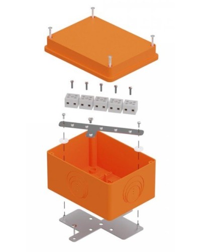 Коробка огнестойкая 150х110х90 E15-E120 для о/п (40-0351-FR6.0-10). Коробка огнестойкая для открытой установки. Промрукав в Набережных Челнах