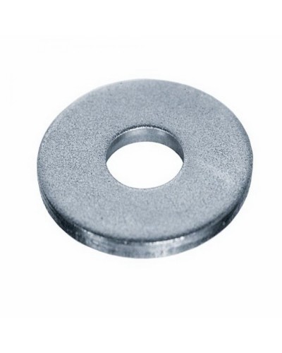 Шайба с широкими полями (кузовная) оцинкованная M12 (DIN 9021) (100 шт) (PR08.3927). Шайба с широкими полями. Промрукав в Набережных Челнах