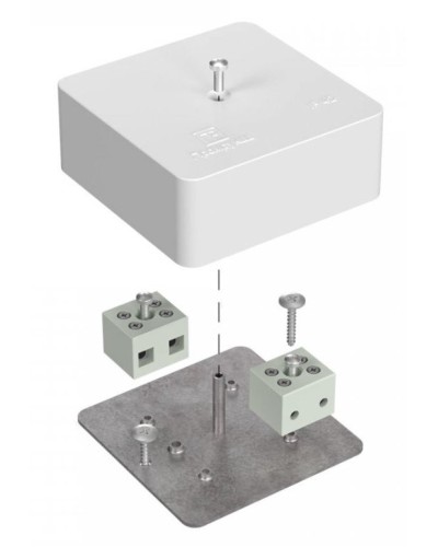 Коробка огнестойкая 75х75х30 (40-0450-FR1.5-4). Коробка огнестойкая для открытой установки. Промрукав в Набережных Челнах
