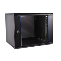 ШРН-Э-12.650-9005. Шкаф телекоммуникационный 19 настенный 12U. ЦМО